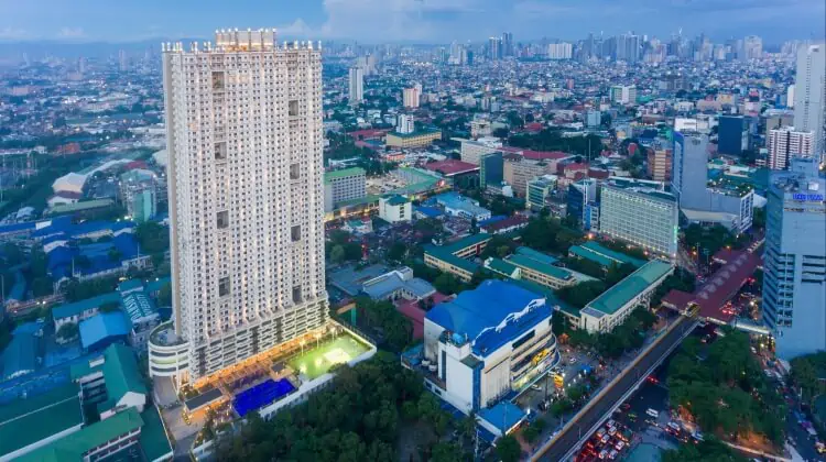 Actual photo of Torre de Manila courtesy of DMCI Homes